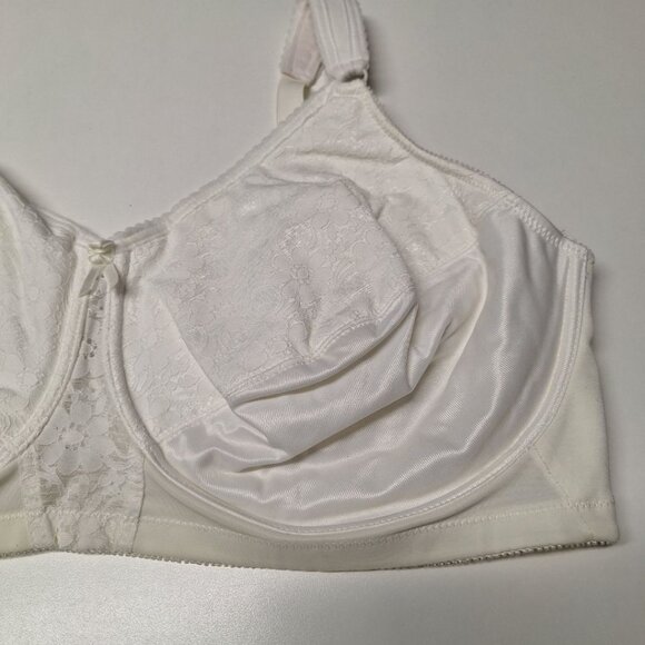 Jodee Surgical Bra Balanced Fit White 46F Plus Size - Picture 3 of 8